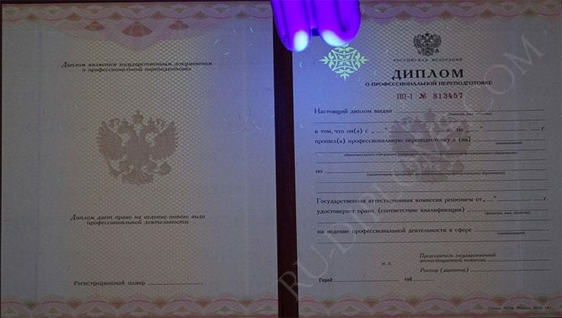 Диплом о переподготовке 2010 года 